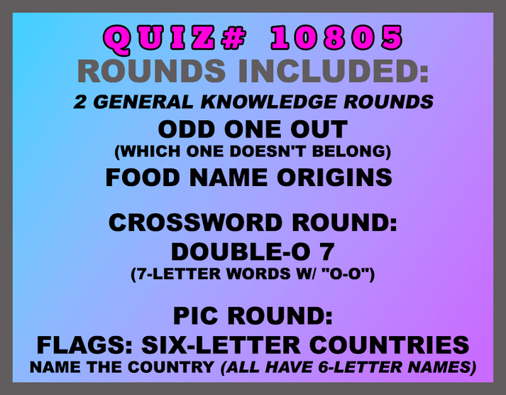 Apr 15, 2024 Quiz Packet – TheQuizmasters